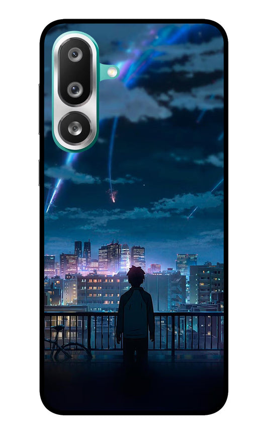 Anime Samsung F56 Glass Case