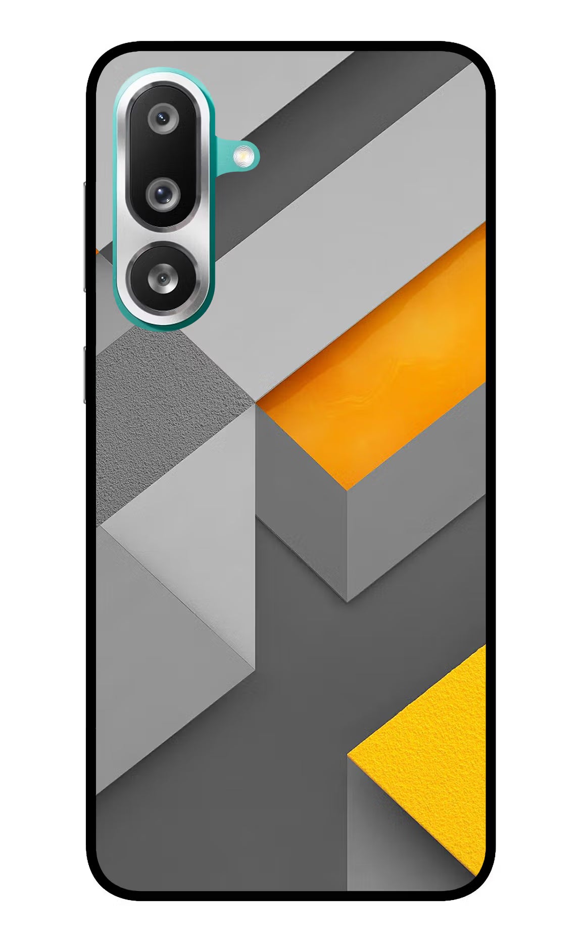 Abstract Samsung F56 Glass Case