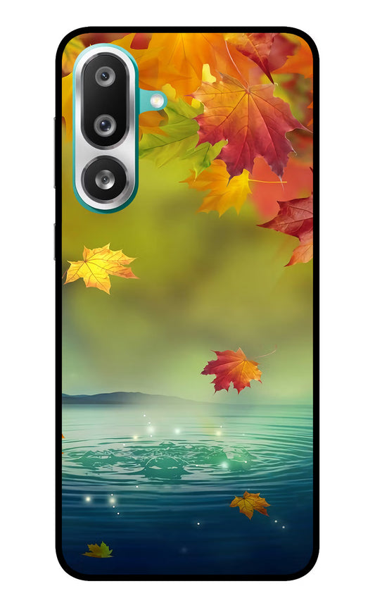 Flowers Samsung F56 Glass Case