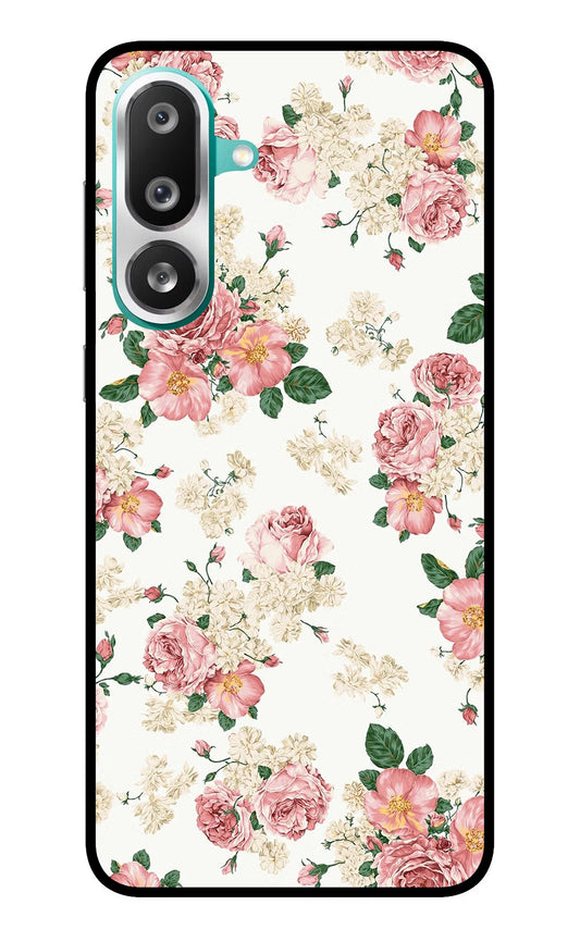 Flowers Samsung F56 Glass Case