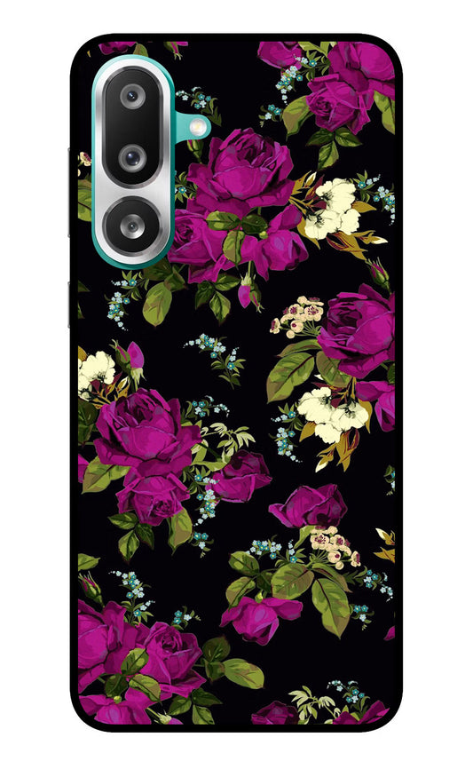 Flowers Samsung F56 Glass Case