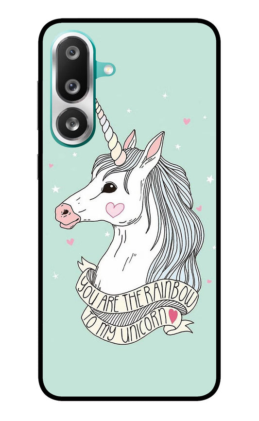 Unicorn Wallpaper Samsung F56 Glass Case