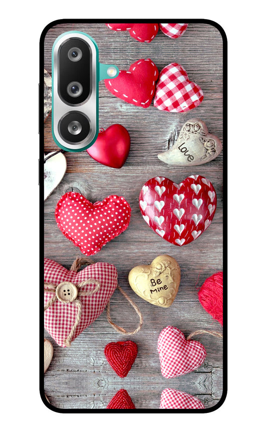 Love Wallpaper Samsung F56 Glass Case