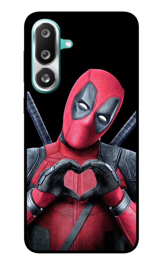 Deadpool Samsung F56 Glass Case