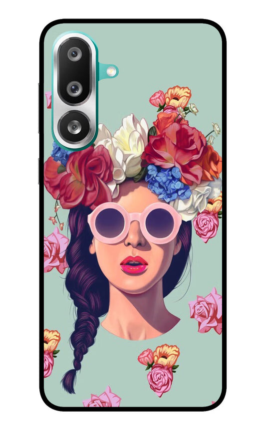 Pretty Girl Samsung F56 Glass Case