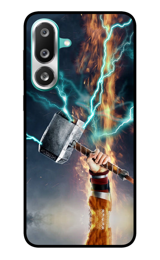 Thor Hammer Mjolnir Samsung F56 Glass Case