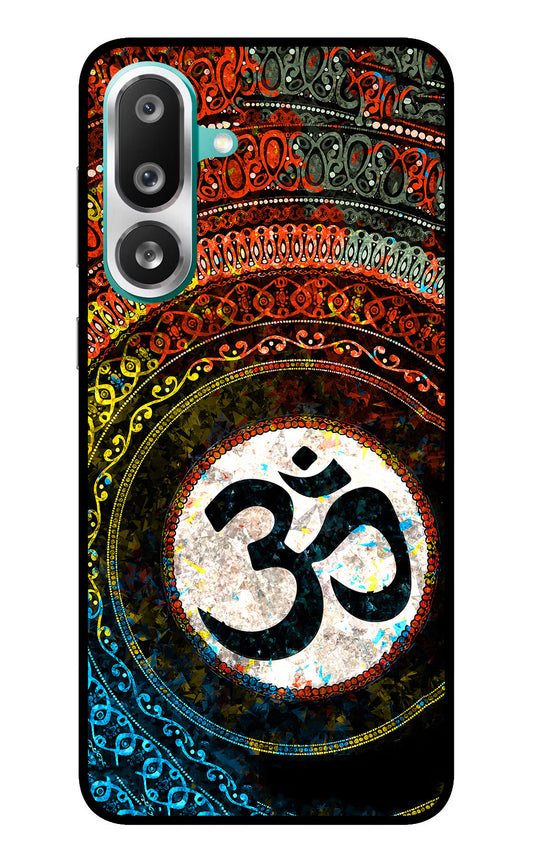 Om Cultural Samsung F56 Glass Case