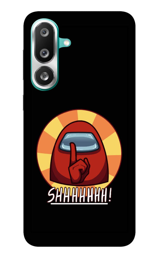 Among Us Shhh! Samsung F56 Glass Case
