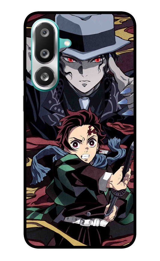 Demon Slayer Samsung F56 Glass Case