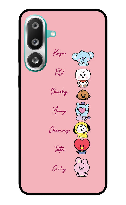 BTS names Samsung F56 Glass Case
