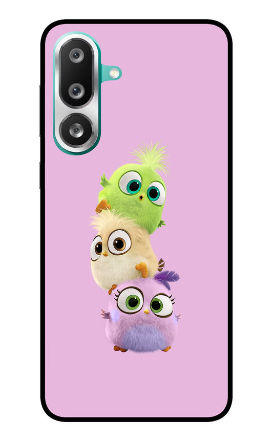 Cute Little Birds Samsung F56 Glass Case