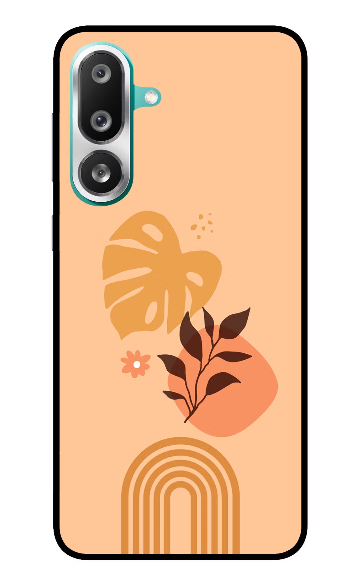 Bohemian Art Samsung F56 Glass Case Back Cover by Casekaro