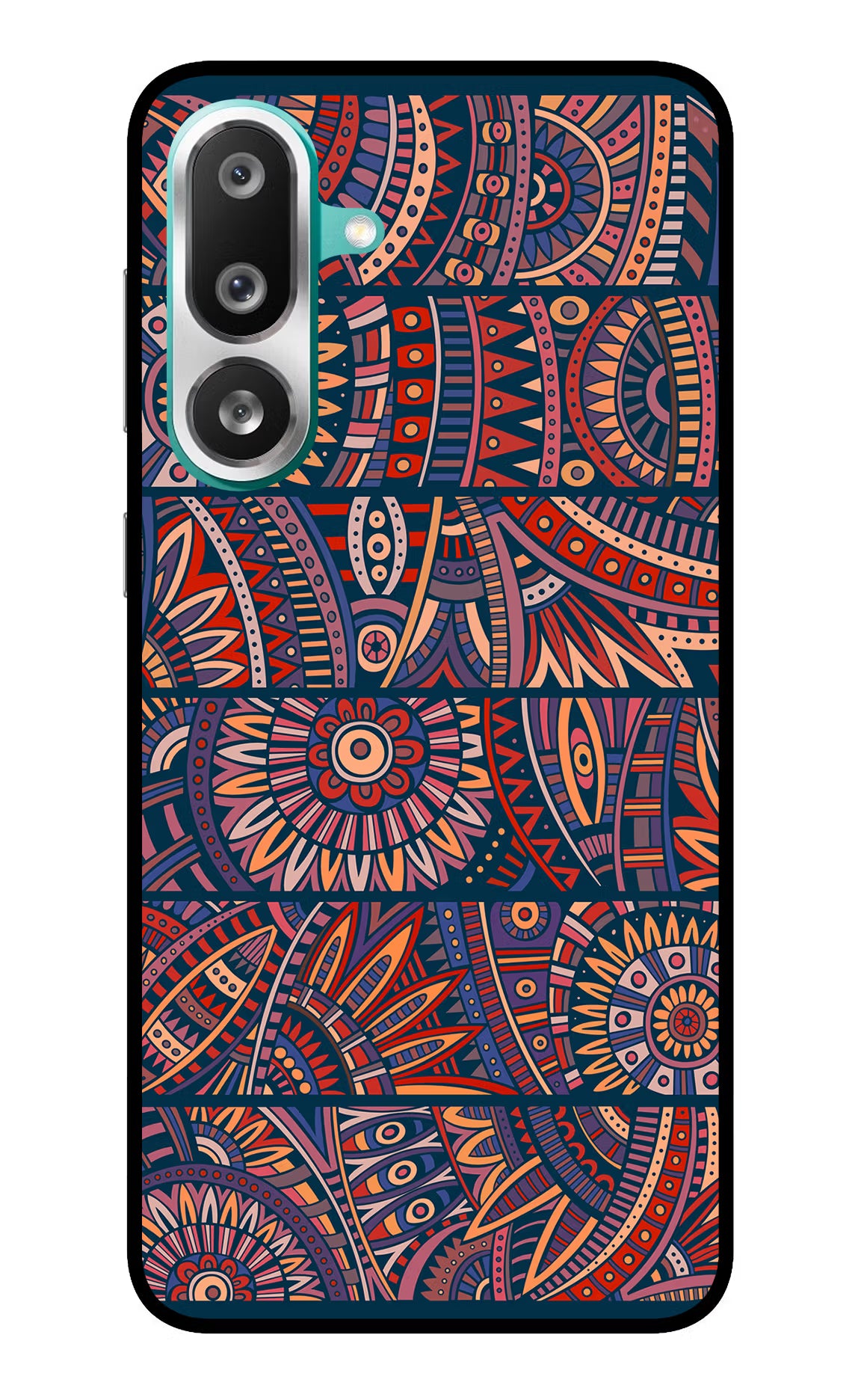 African Culture Design Samsung F56 Glass Case