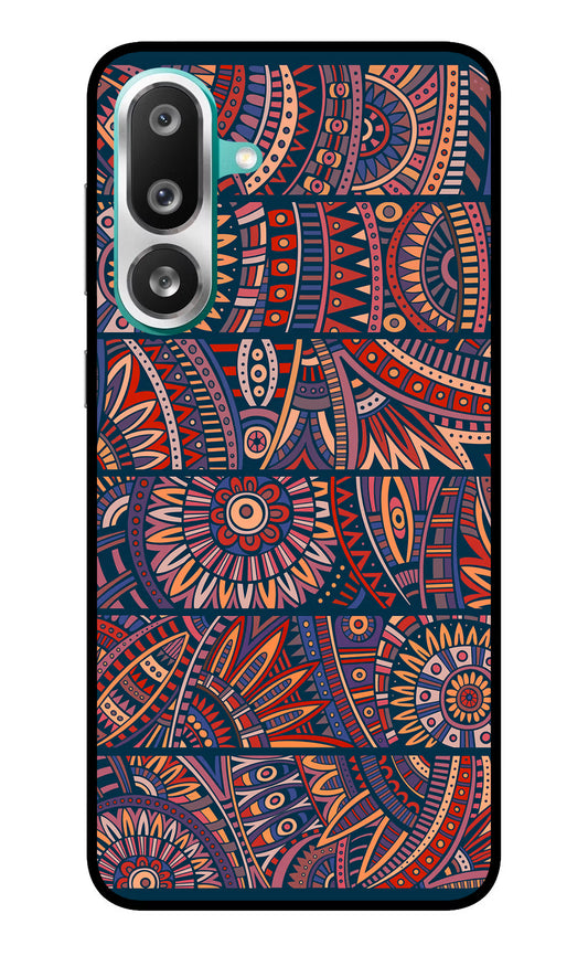 African Culture Design Samsung F56 Glass Case