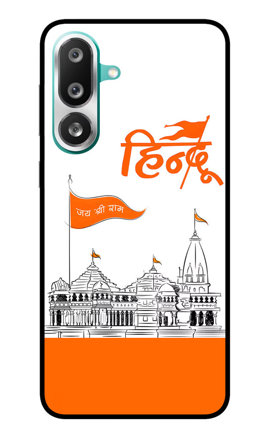 Jai Shree Ram Hindu Samsung F56 Glass Case