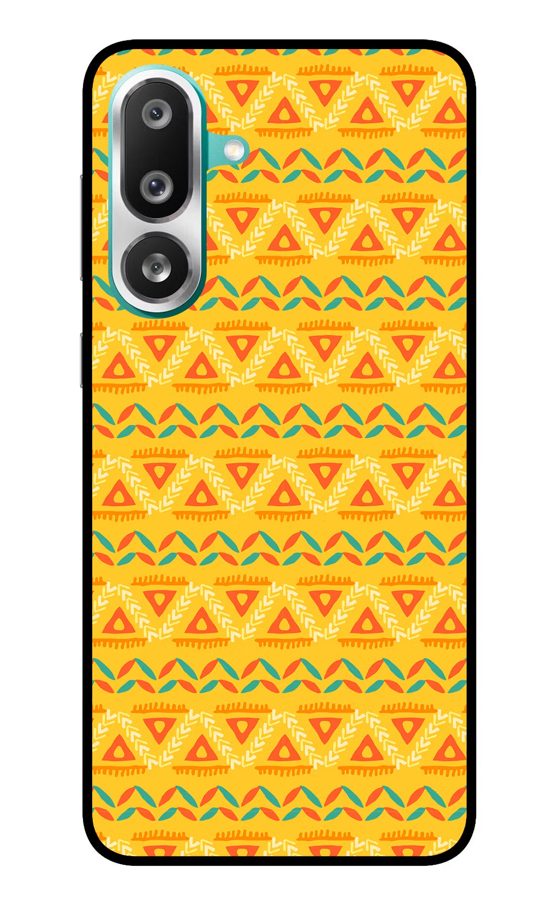 Tribal Pattern Samsung F56 Glass Case