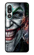 Joker Cam Samsung F56 Glass Case Back Cover by Casekaro