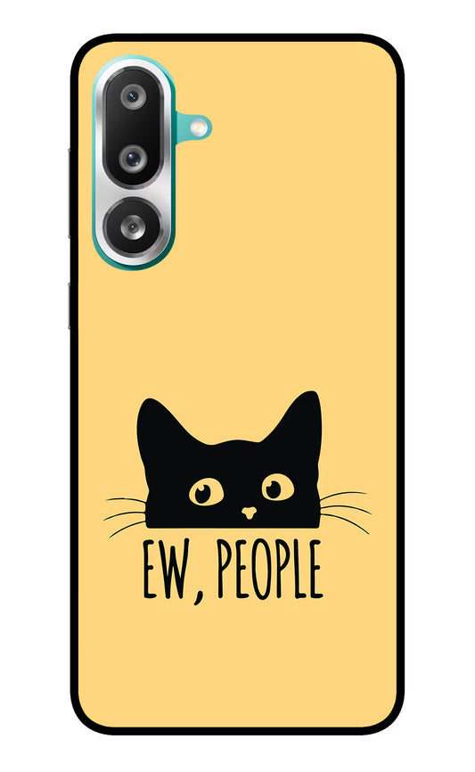 Ew People Catitude Samsung F56 Glass Case