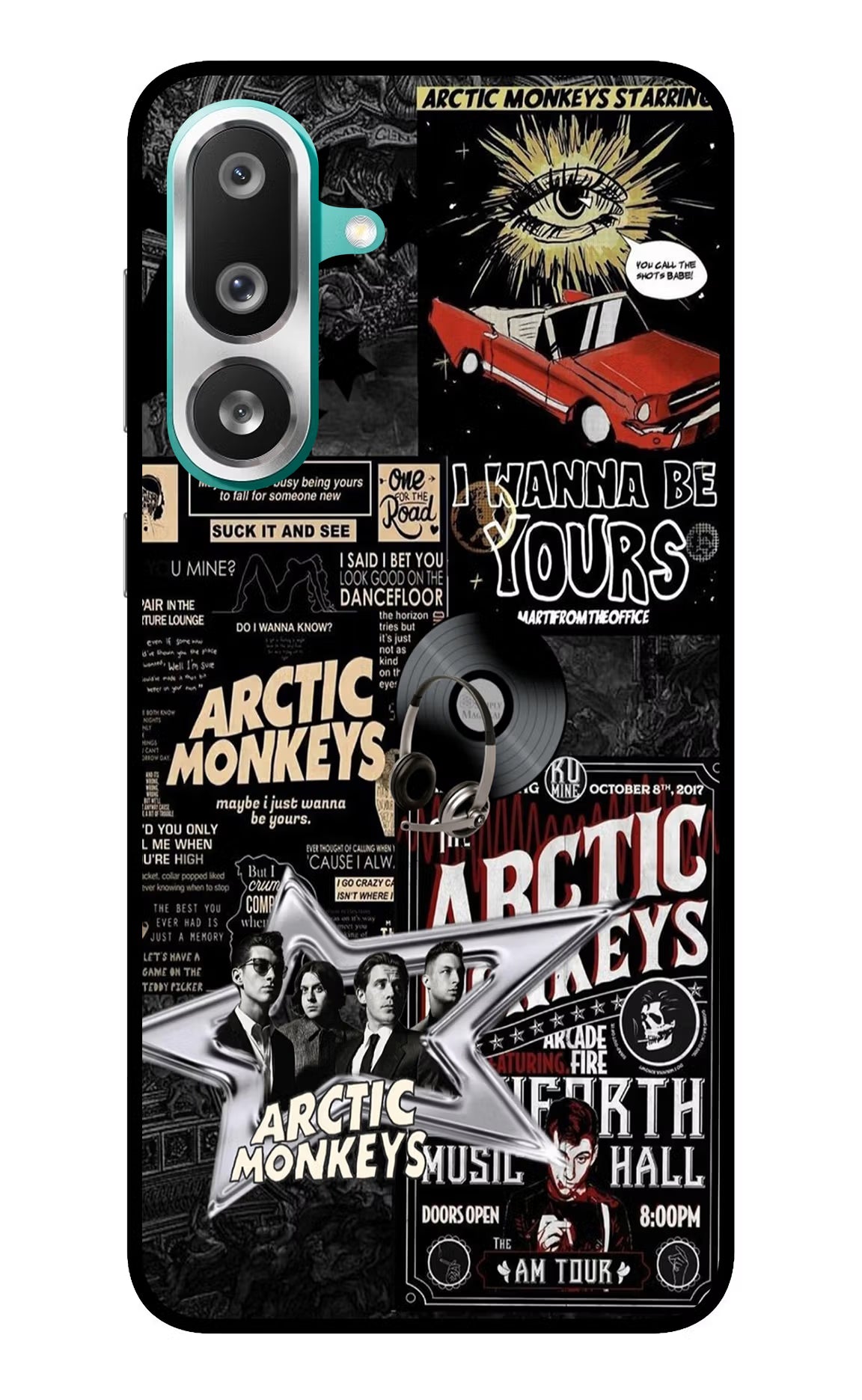 Arctic Monkeys Samsung F56 Glass Case