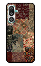 Desi Print Samsung F56 Glass Case Back Cover by Casekaro