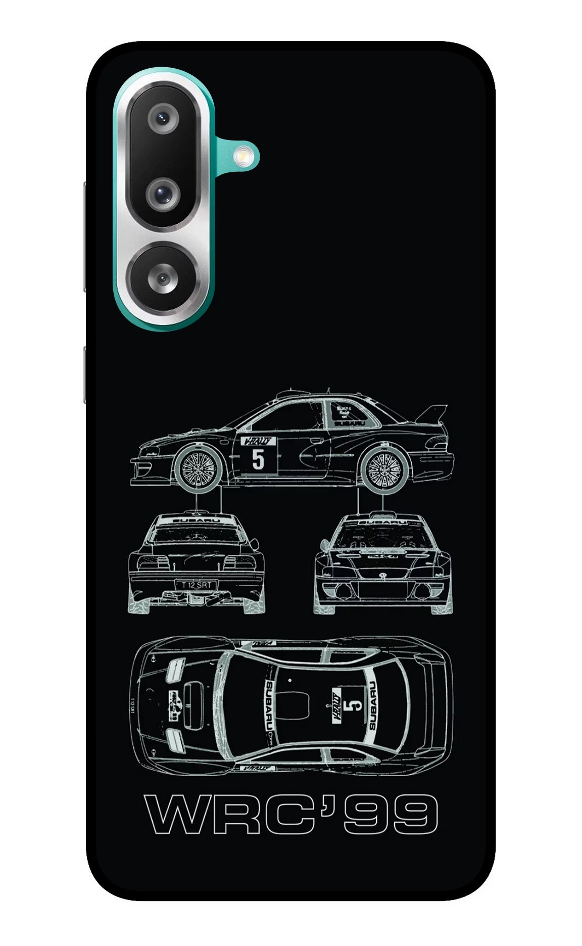 WRC'99 Samsung F56 Glass Case