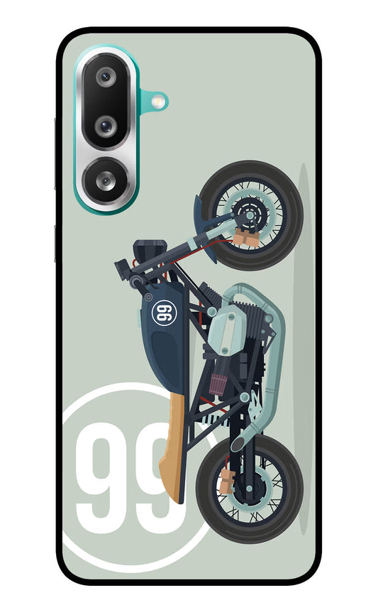 Classic Cafe Racer 99 Samsung F56 Glass Case