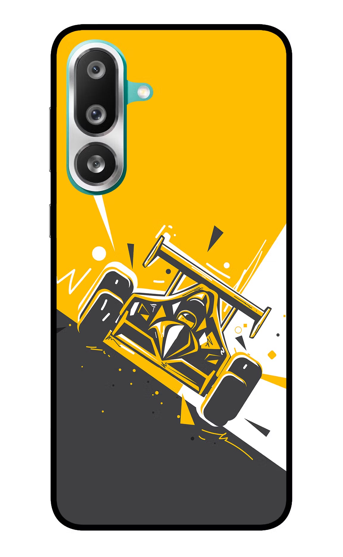 Track King Samsung F56 Glass Case
