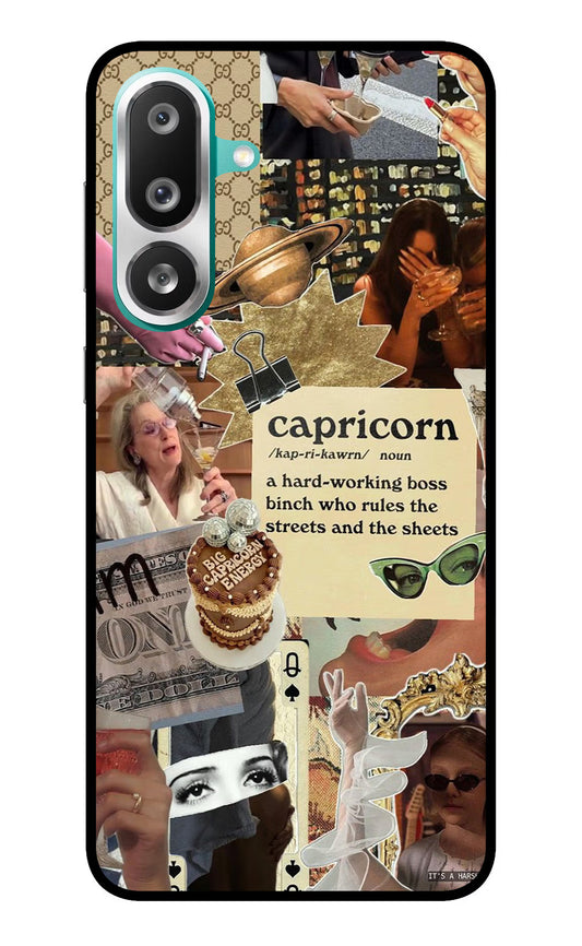 Capricorn Zodiac Samsung F56 Glass Case