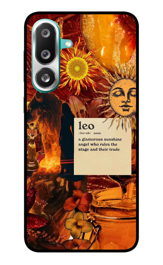 Leo Zodiac Samsung F56 Glass Case