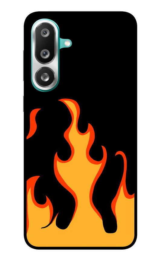 Fired Up – Black Samsung F56 Glass Case