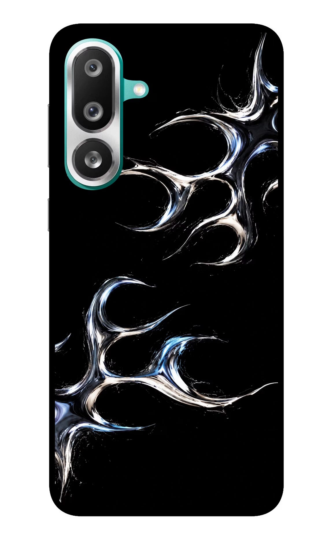 Chrome Tribal Samsung F56 Glass Case