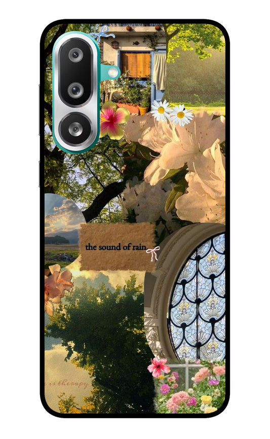 Rain Samsung F56 Glass Case