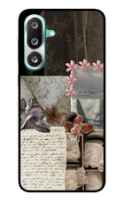 Midnight Sky Samsung F56 Glass Case Back Cover by Casekaro