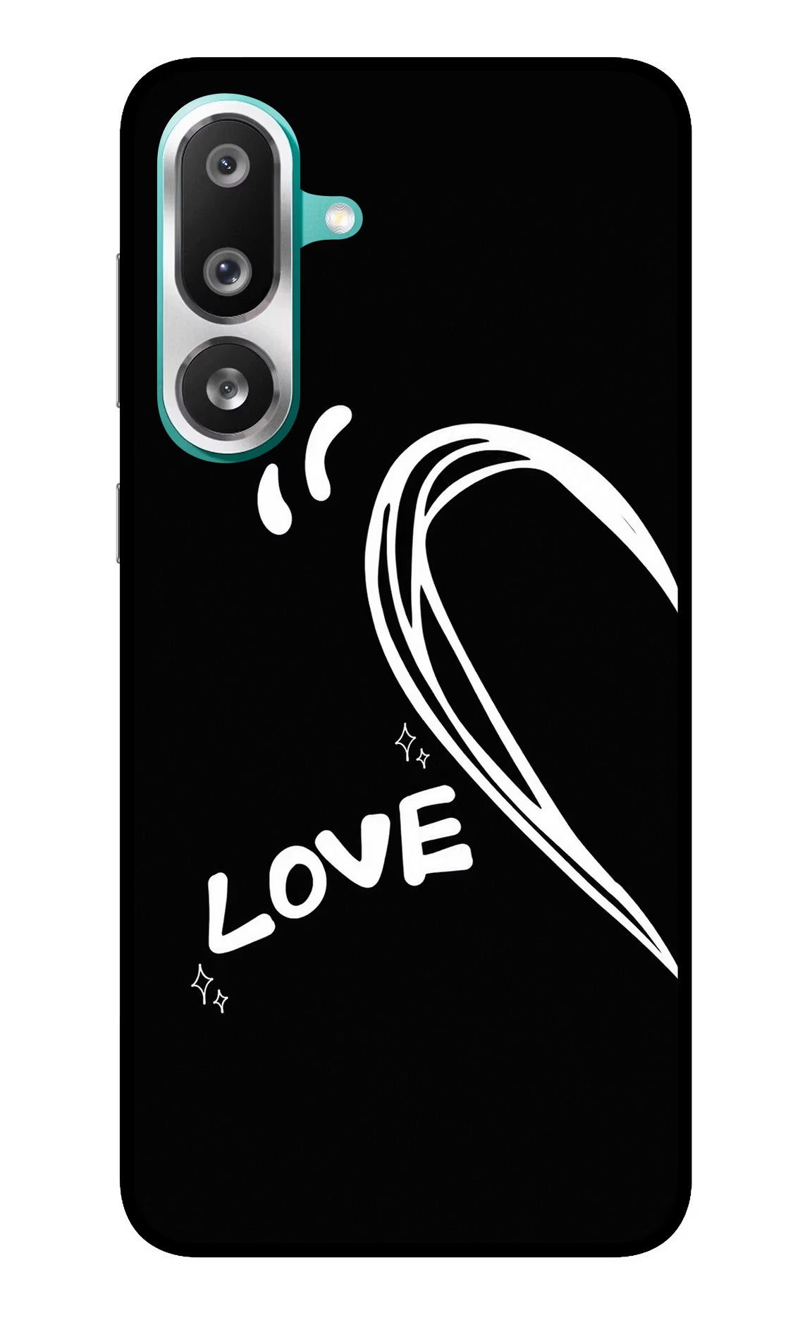 Love Line Samsung F56 Glass Case