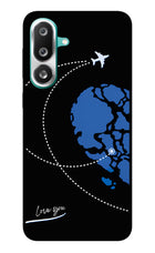 Love Orbit Samsung F56 Glass Case