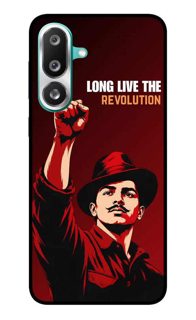 Bhagat Singh Revolution Samsung F56 Glass Case