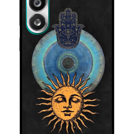 Divine Sun Samsung F56 Glass Case