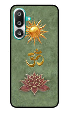 Om & Lotus Samsung F56 Glass Case