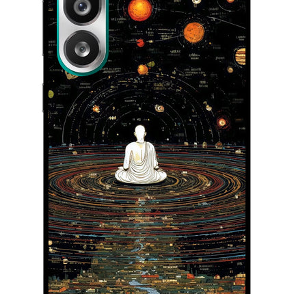 Space Monk Samsung F56 Glass Case