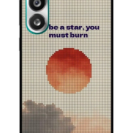 Pixel Sun Samsung F56 Glass Case