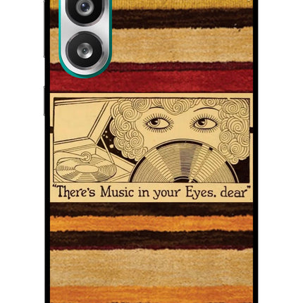 Vinyl Stripes Samsung F56 Glass Case