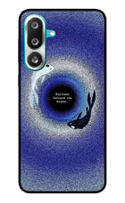 Dark Koi Samsung F56 Glass Case