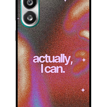 Pink Aura Samsung F56 Glass Case