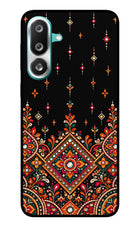 Noir Mehfil Samsung F56 Glass Case