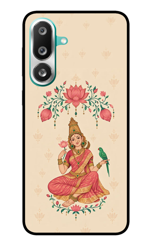 Goddess Lakshmi Samsung F56 Glass Case