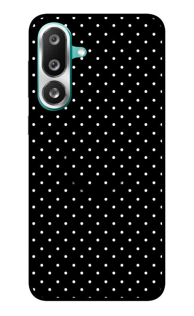 White Dots Samsung F56 Pop Case by Casekaro