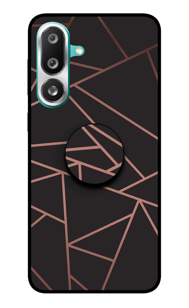 Geometric Pattern Samsung F56 Pop Case by Casekaro