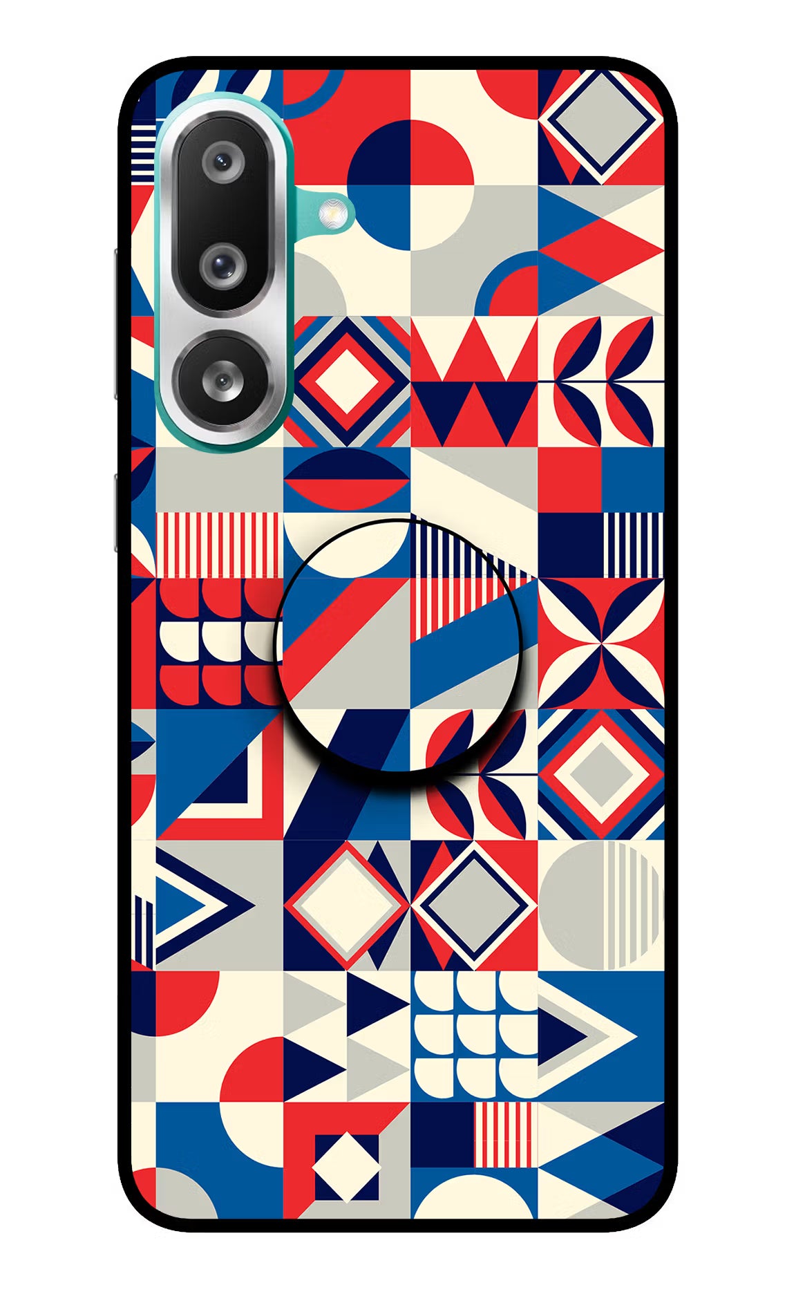 Colorful Pattern Samsung F56 Pop Case by Casekaro