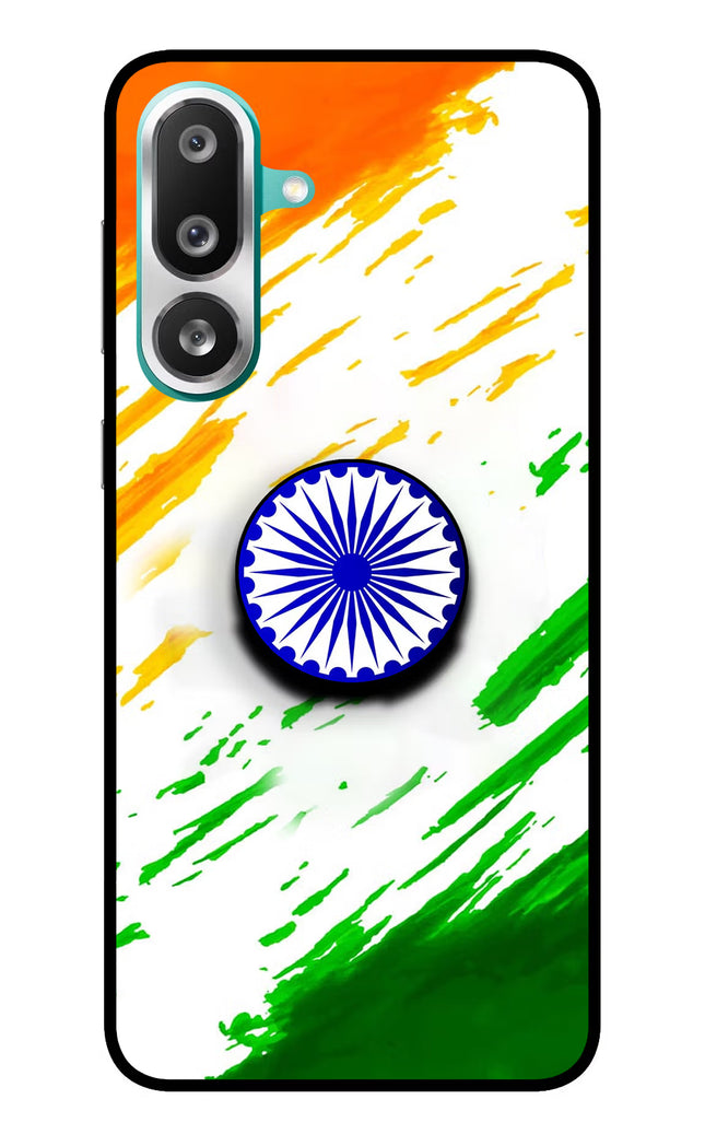 Indian Flag Ashoka Chakra Samsung F56 Pop Case by Casekaro