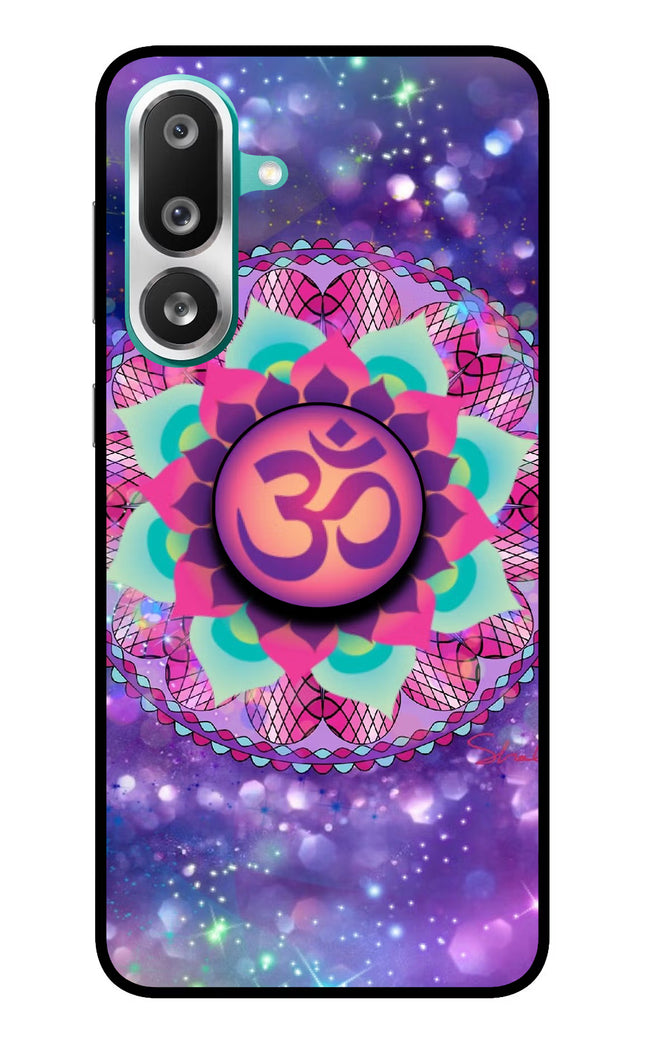 Om Purple Samsung F56 Pop Case by Casekaro
